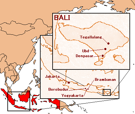 Map of Indnesia