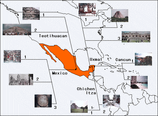 Map of Mexico