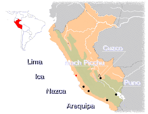 Map of PERU