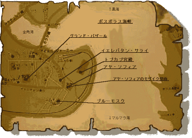 Map of Istanbul